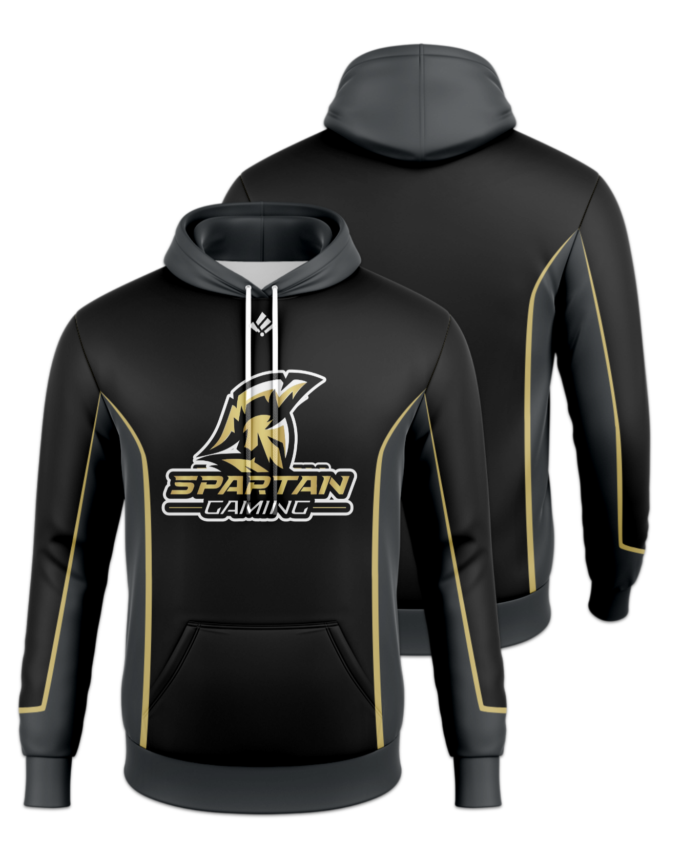 Rendered product preview, stack