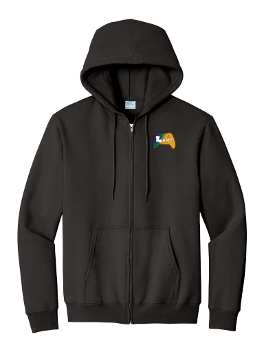Essential Fleece Full-Zip Hooded Sweatshirt preview, front