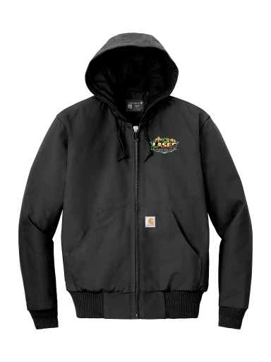 LASEF Carhartt Tall Quilted-Flannel-Lined Duck Active Jacket preview, front