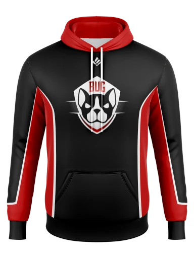 Polyester Fleece Sublimated Hoodie preview, front