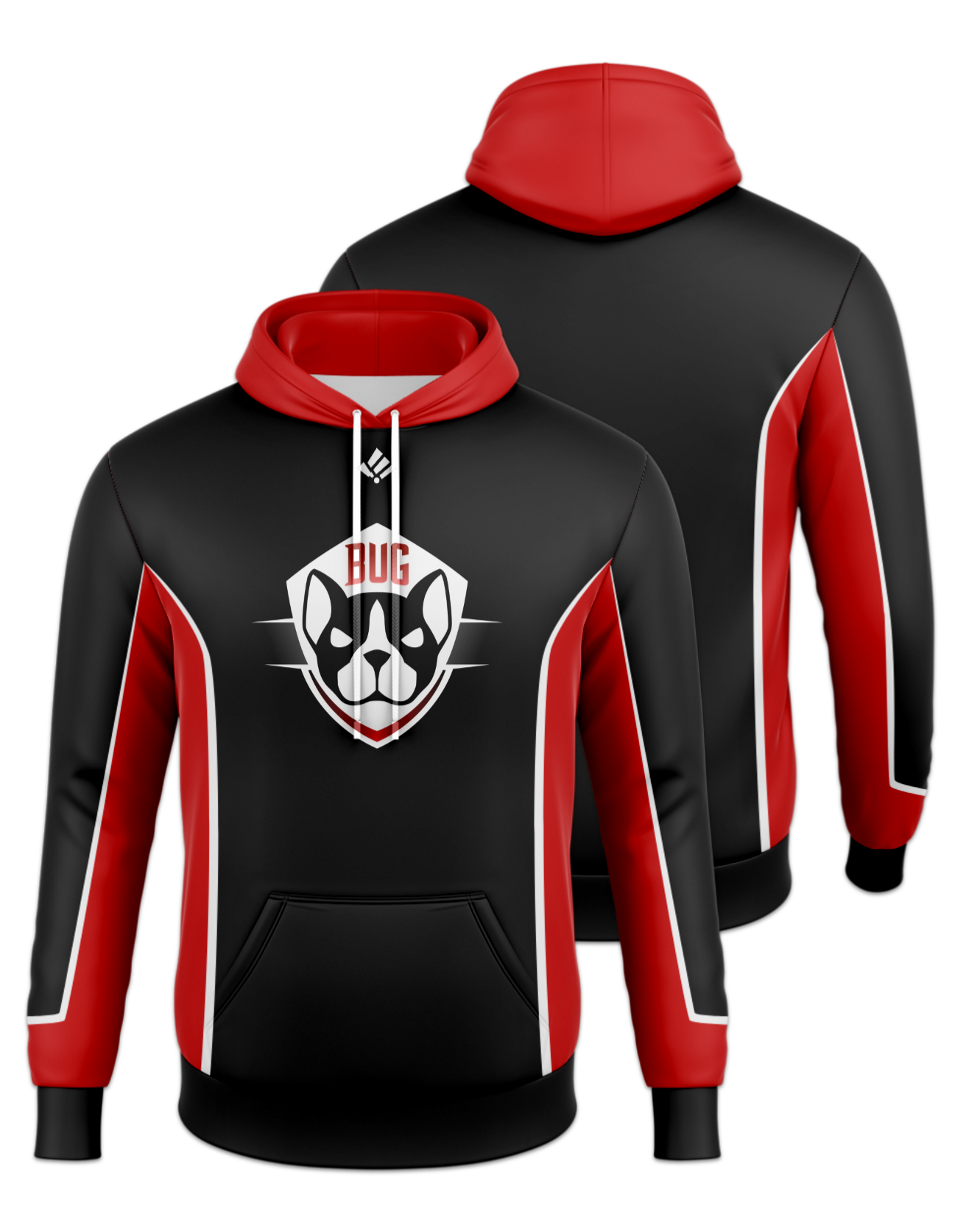 Rendered product preview, stack