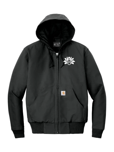Carhartt Tall Quilted-Flannel-Lined Duck Active Jac preview, front