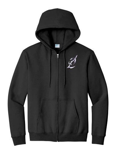 Essential Fleece Full-Zip Hooded Sweatshirt preview, front