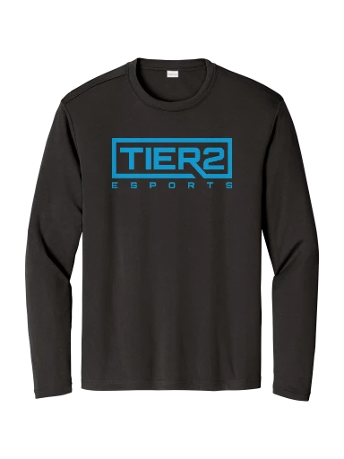 Tier 2 Fan Store Tall Long Sleeve PosiCharge Competitor Tee preview, front