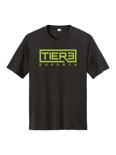 Tier 3 Fan Store PosiCharge Competitor Tee preview, front