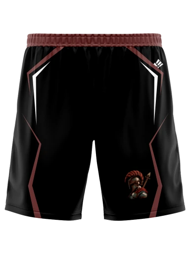 Mens Pocketed Sublimated Shorts preview, front