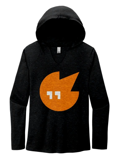 Women's Perfect Tri Long Sleeve Hoodie preview, front