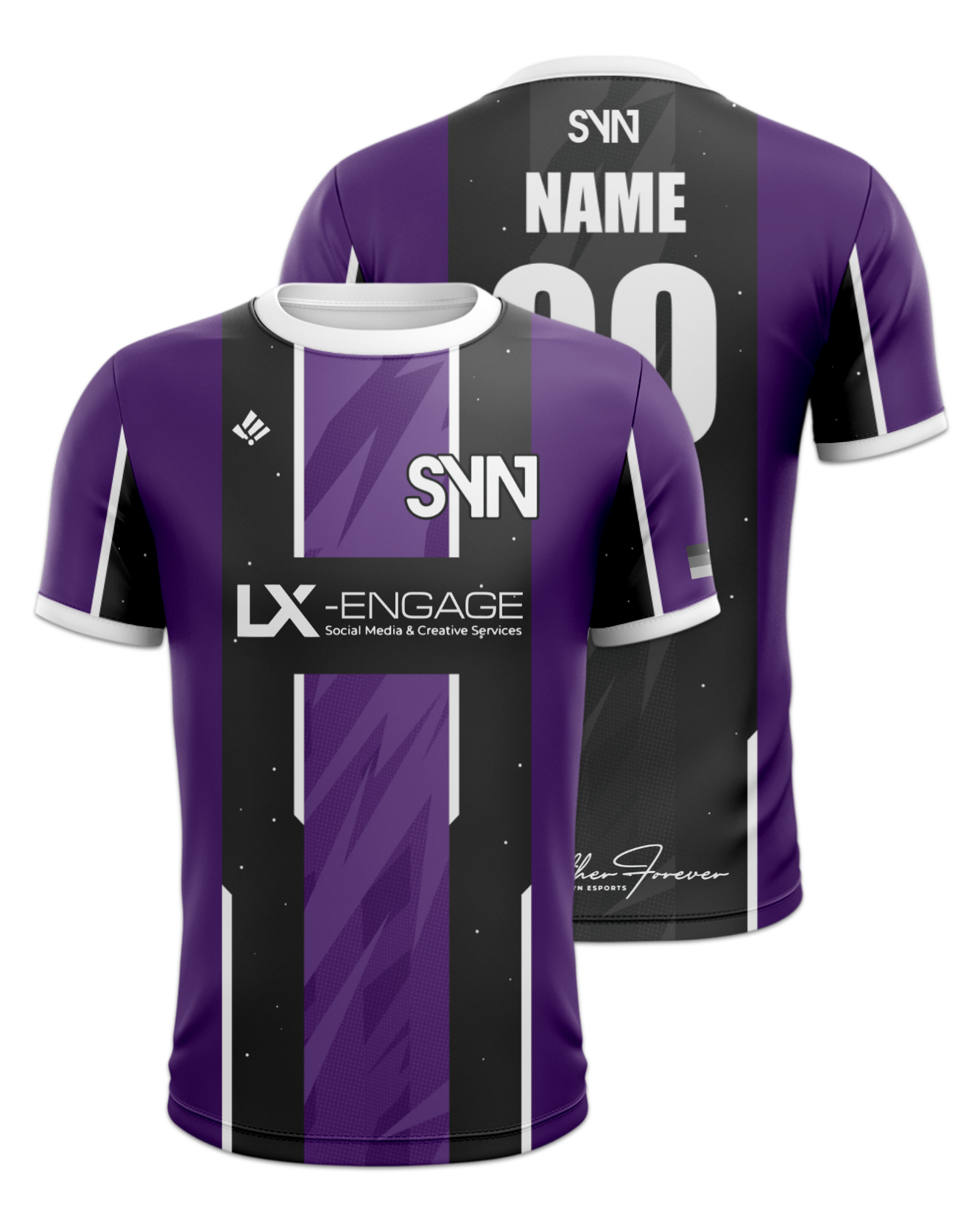 Rendered product preview, stack