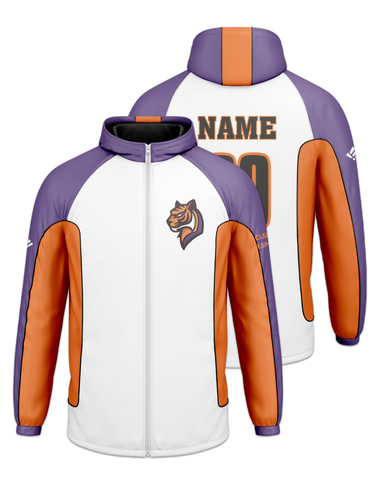 Rendered product preview, stack