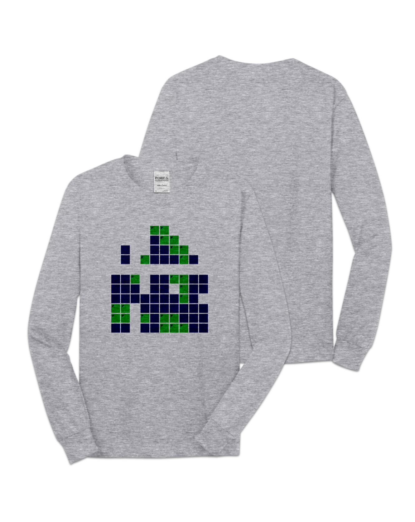 Rendered product preview, stack