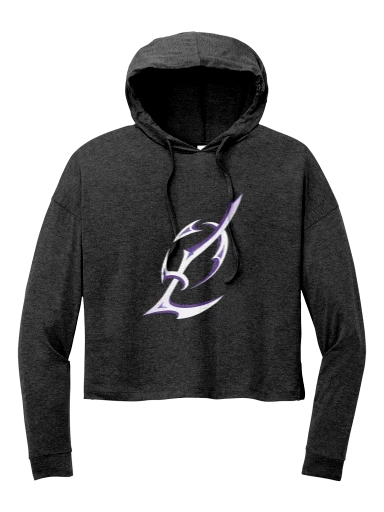 District Women's Perfect Tri Midi Long Sleeve Hoodie preview, front