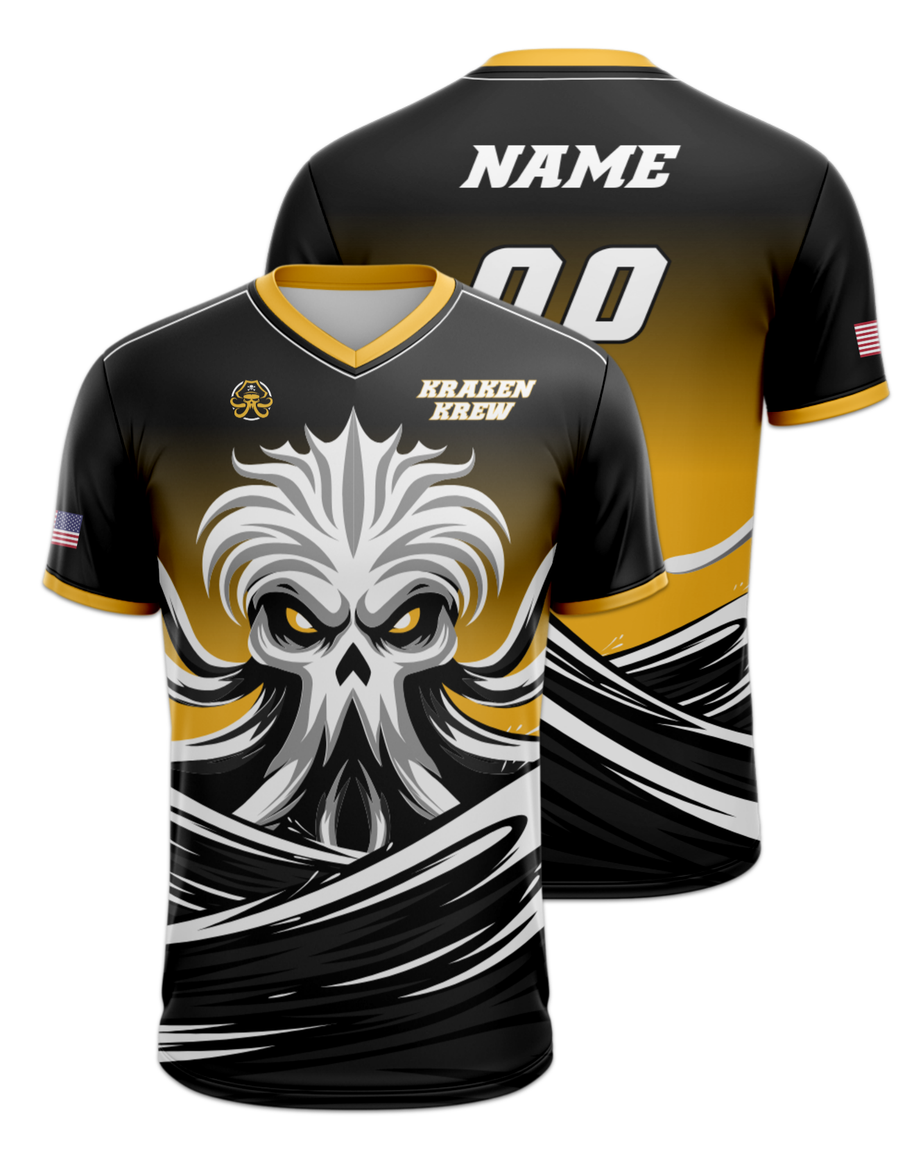 Rendered product preview, stack