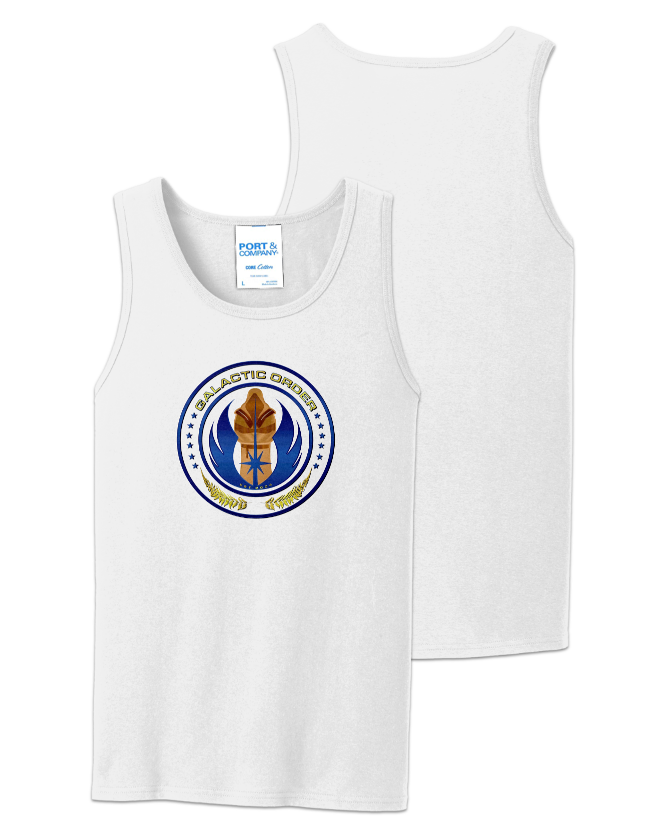 Rendered product preview, stack