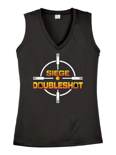 Sport-Tek Women's Sleeveless PosiCharge Competitor V-Neck Tee preview, front
