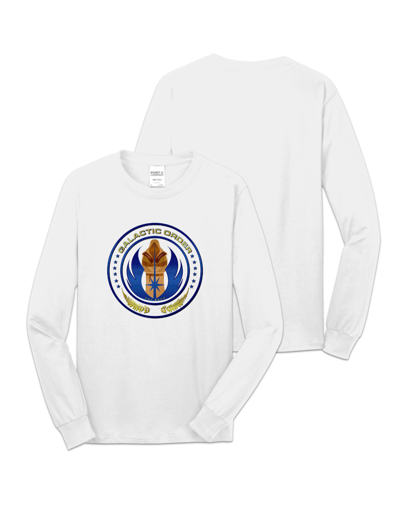 Rendered product preview, stack