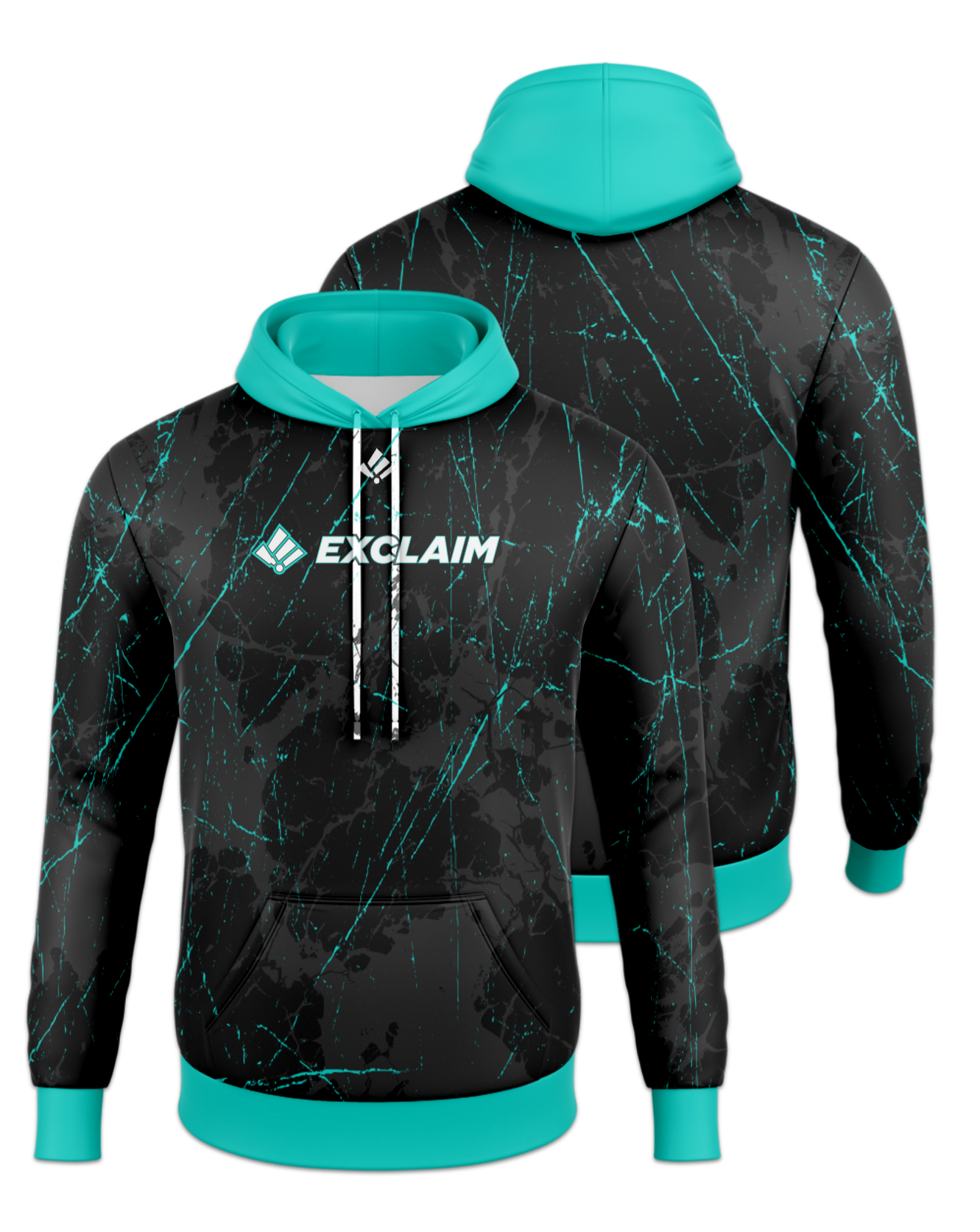 Rendered product preview, stack