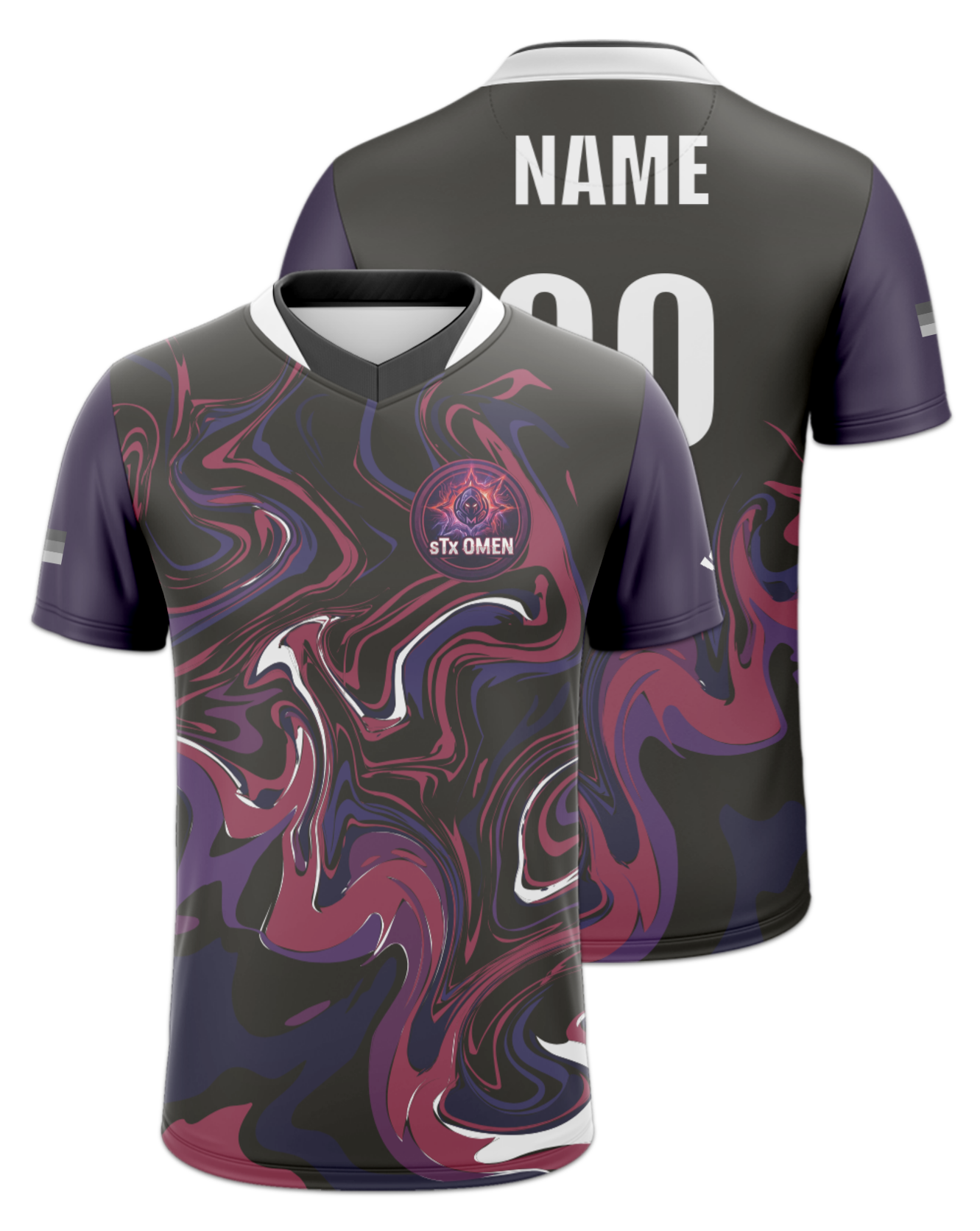 Rendered product preview, stack