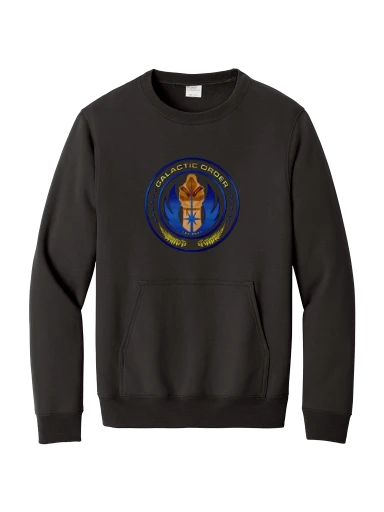 Port & Co Core Fleece Crewneck Pocket Sweatshirt preview, front