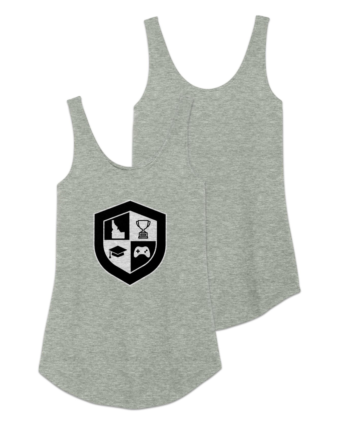 Rendered product preview, stack