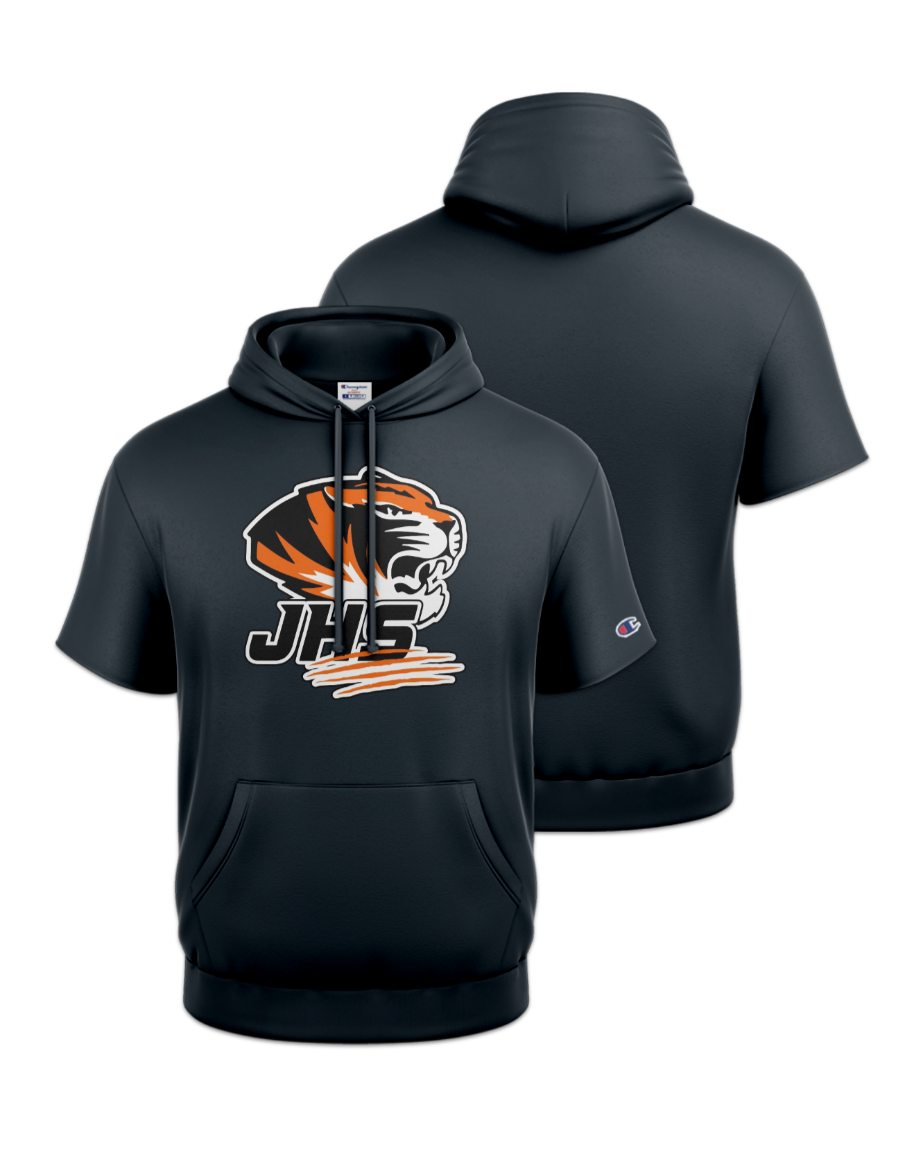 Rendered product preview, stack