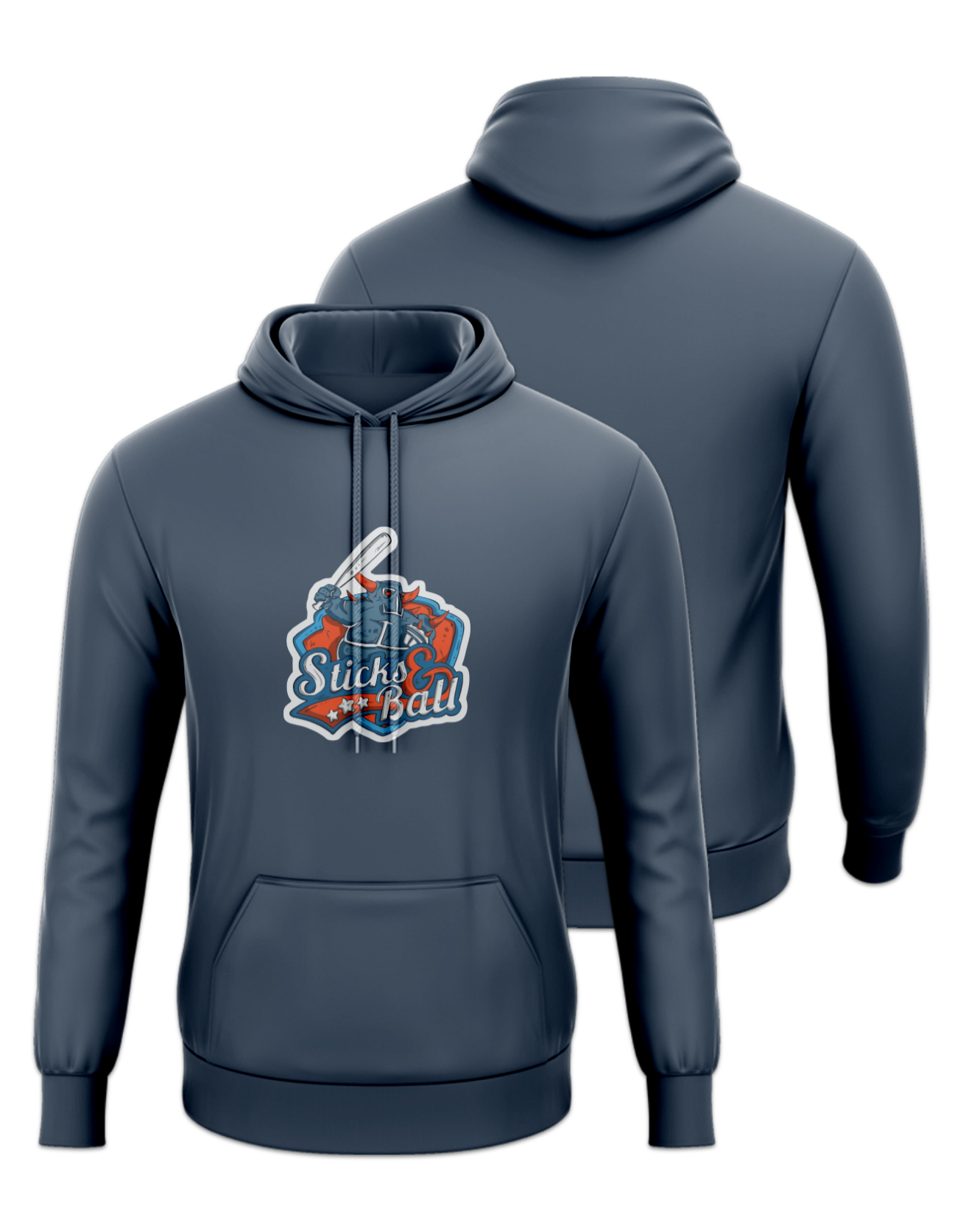 Rendered product preview, stack