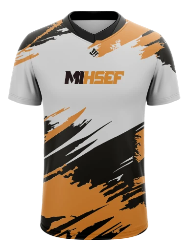 Dual Collar Esports Jersey preview, front
