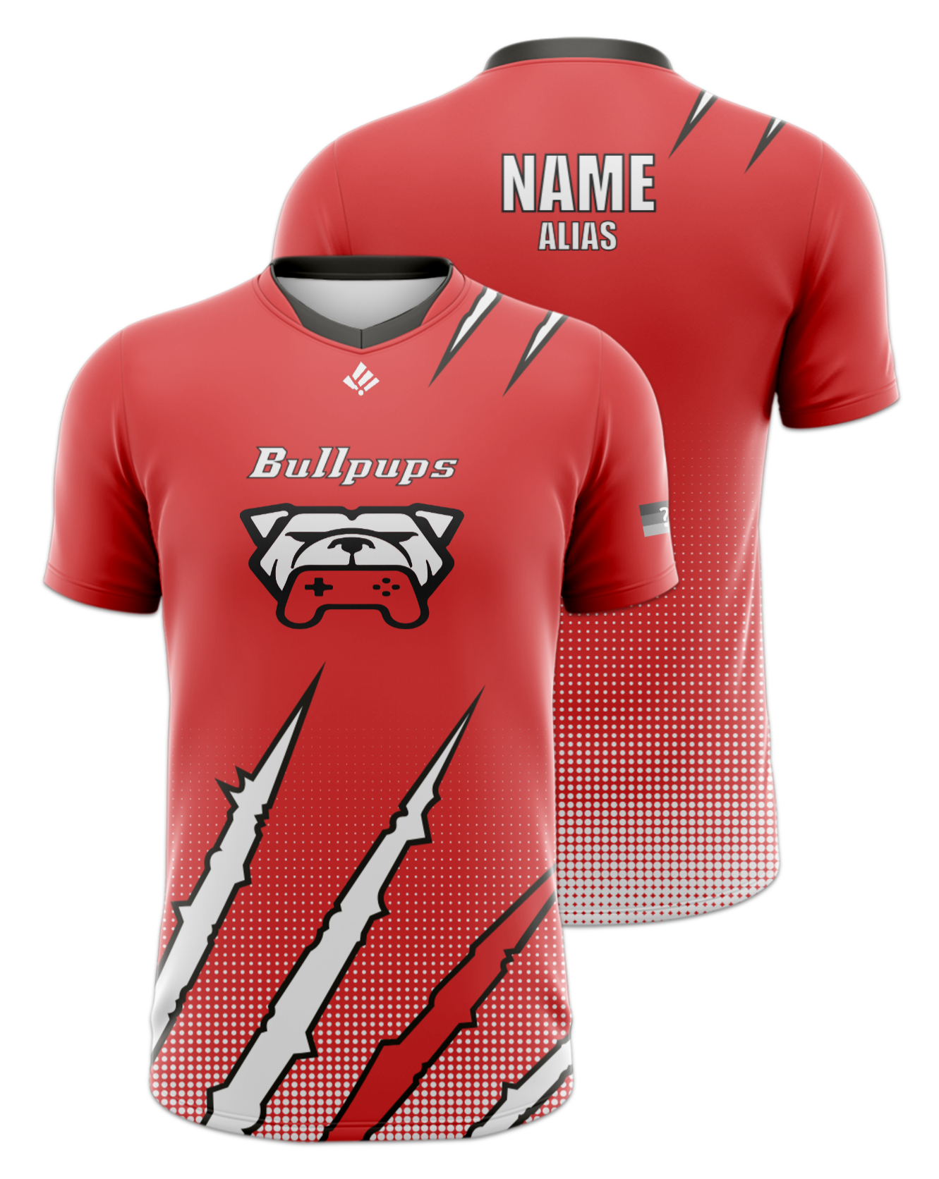 Rendered product preview, stack