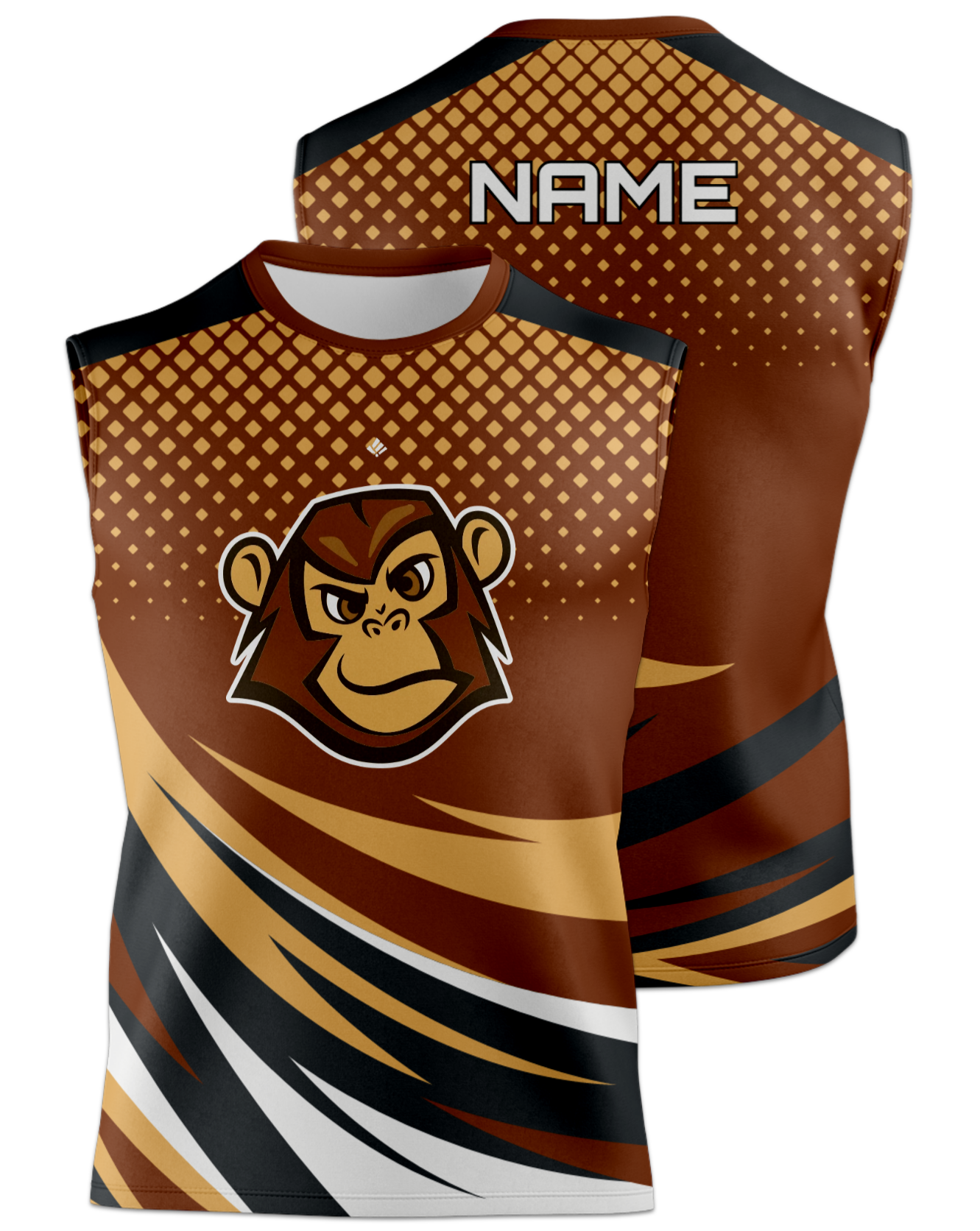 Rendered product preview, stack