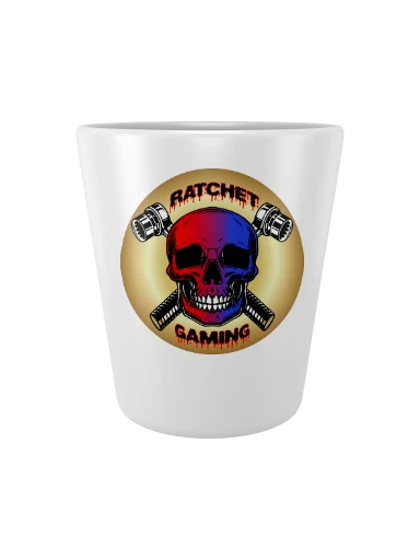 Ceramic Shot Glass 2oz preview, front