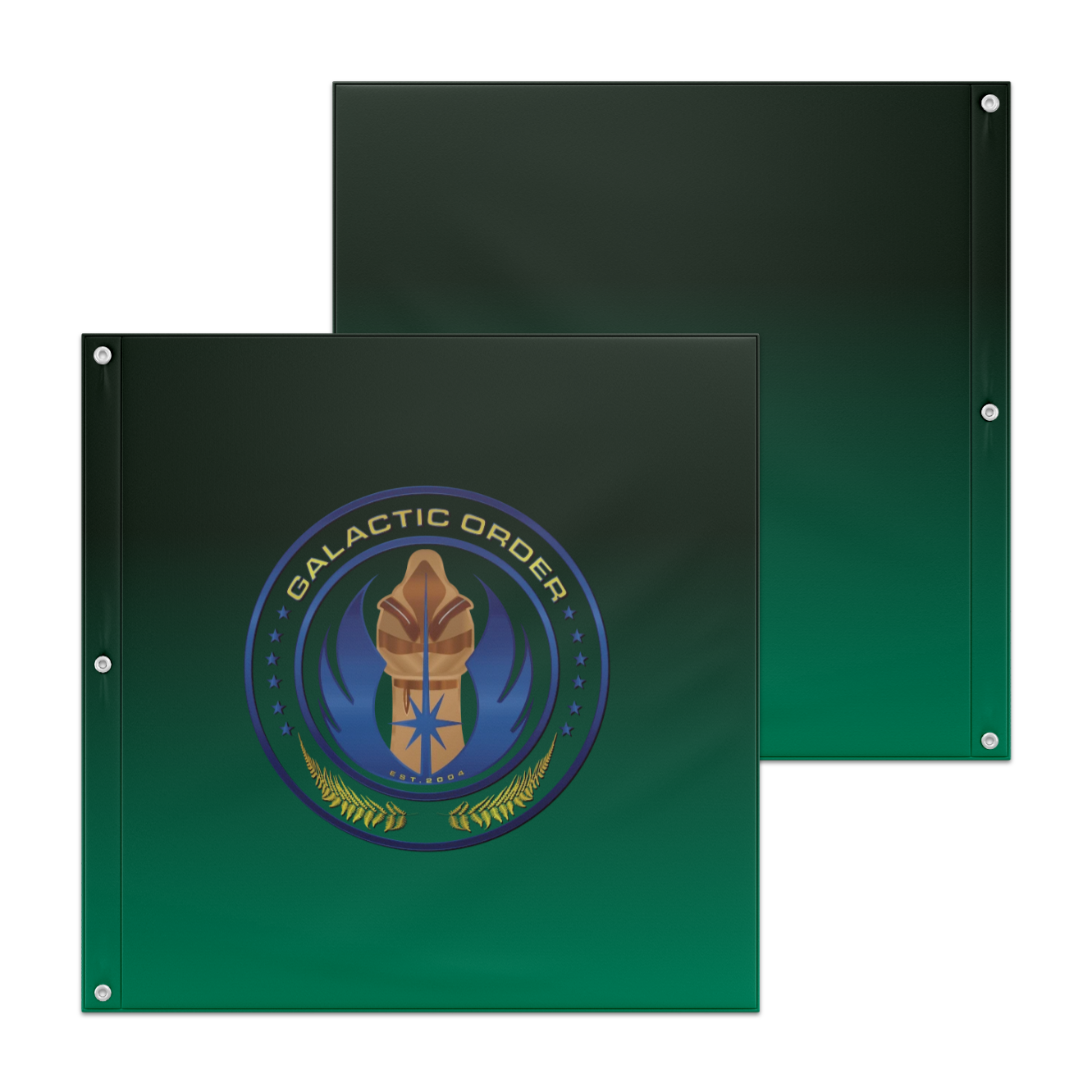 Rendered product preview, stack