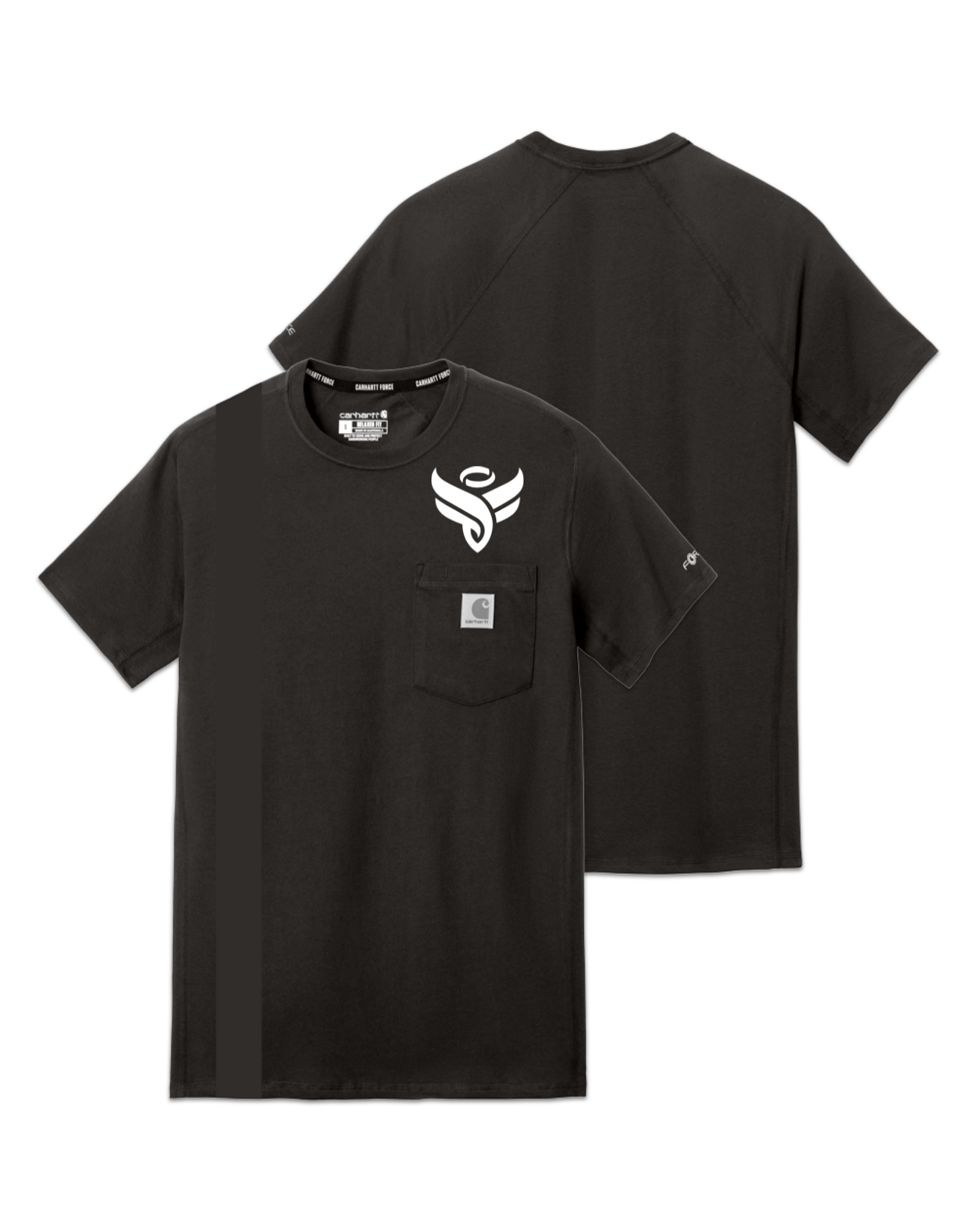 Rendered product preview, stack