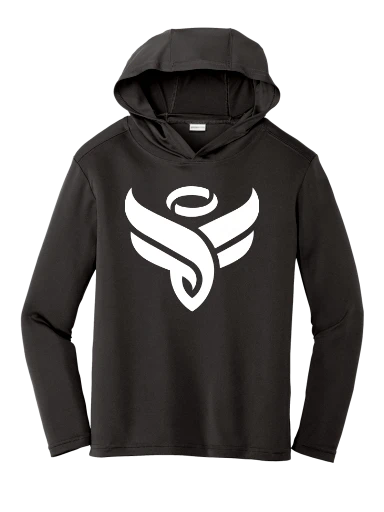 Sport-Tek Youth PosiCharge Competitor Hooded Pullover preview, front
