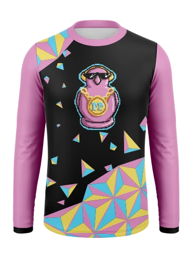 Long Sleeve Peeps Jersey preview, front