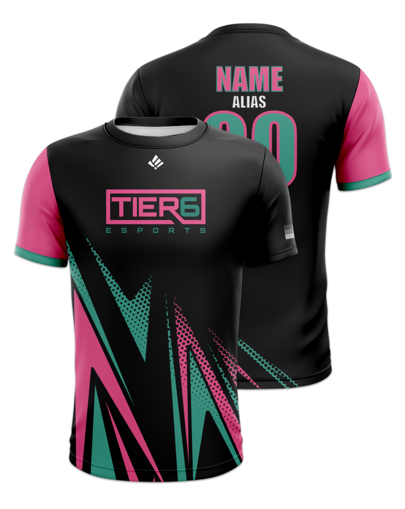 Rendered product preview, stack