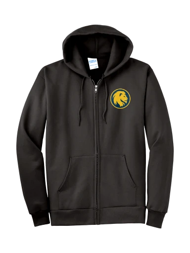 Tall Essential Fleece Full-Zip Hooded Sweatshirt preview, front