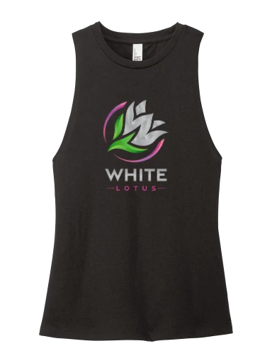 District Women's Perfect Tri Muscle Tank preview, front