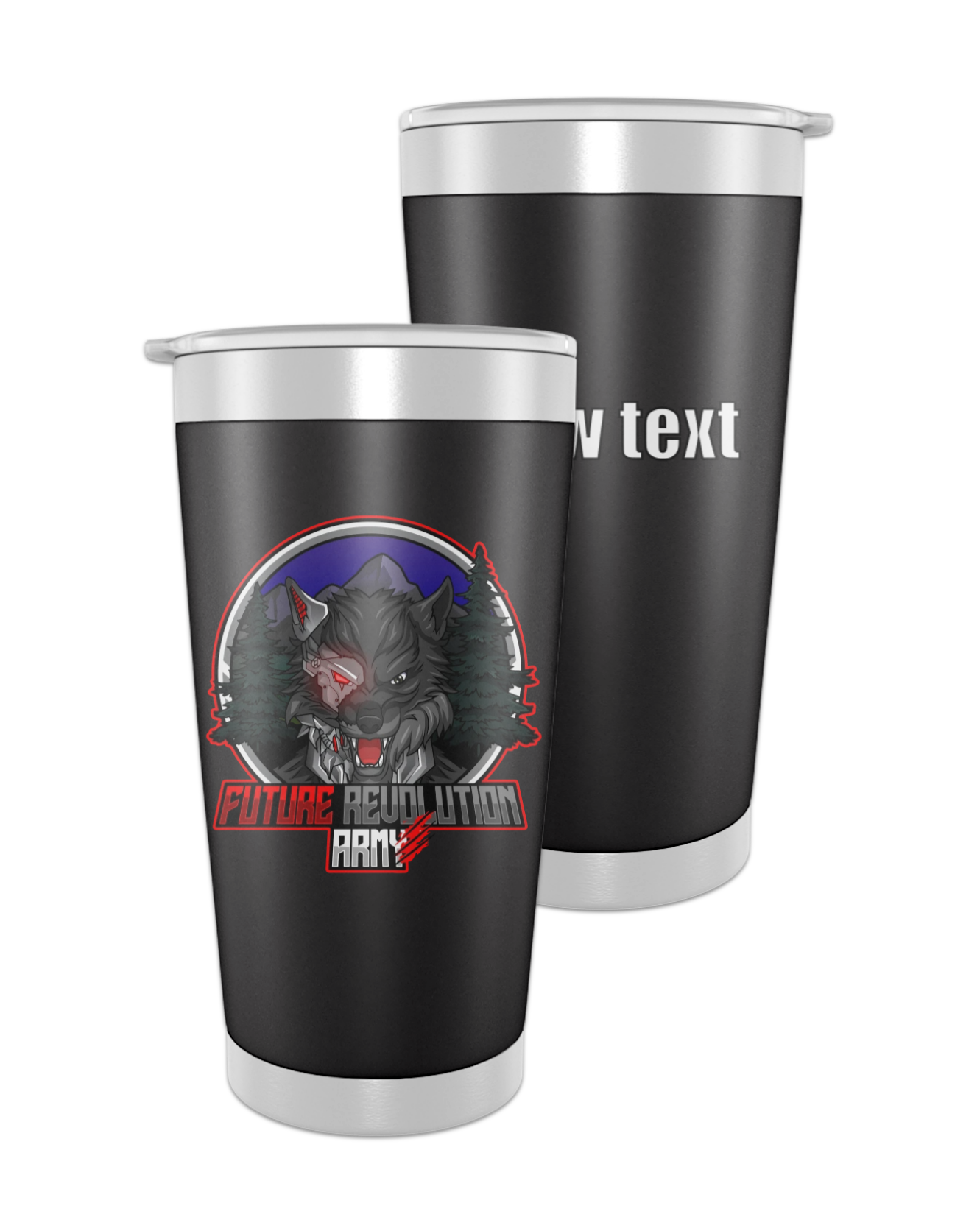 Rendered product preview, stack