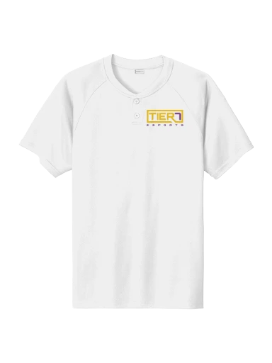 Tier 7 Fundraising Store PosiCharge Competitor 2-Button Henley preview, front