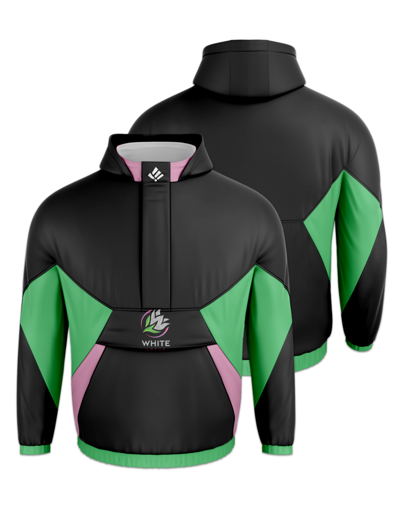 Rendered product preview, stack