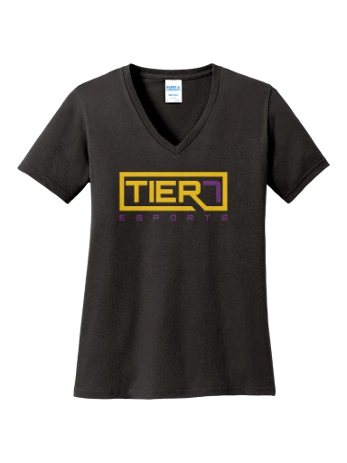 Core Cotton V-Neck Tee preview, front