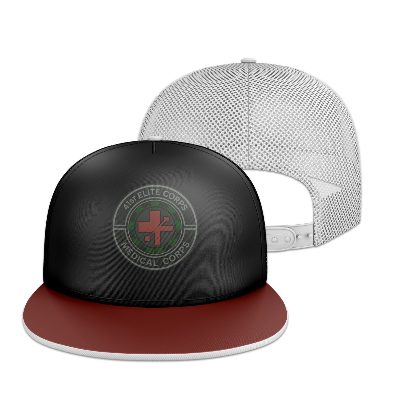 Rendered product preview, stack