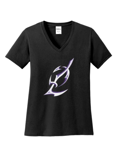 Women's Core Cotton V-Neck Tee preview, front