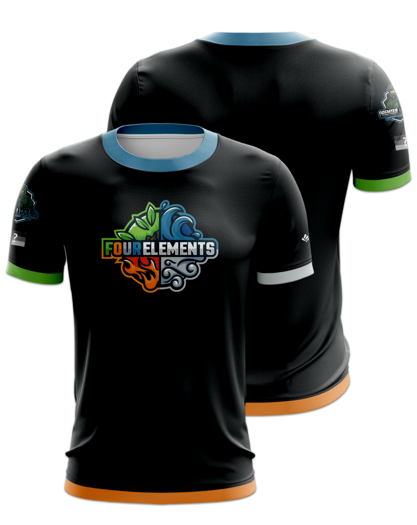 Rendered product preview, stack