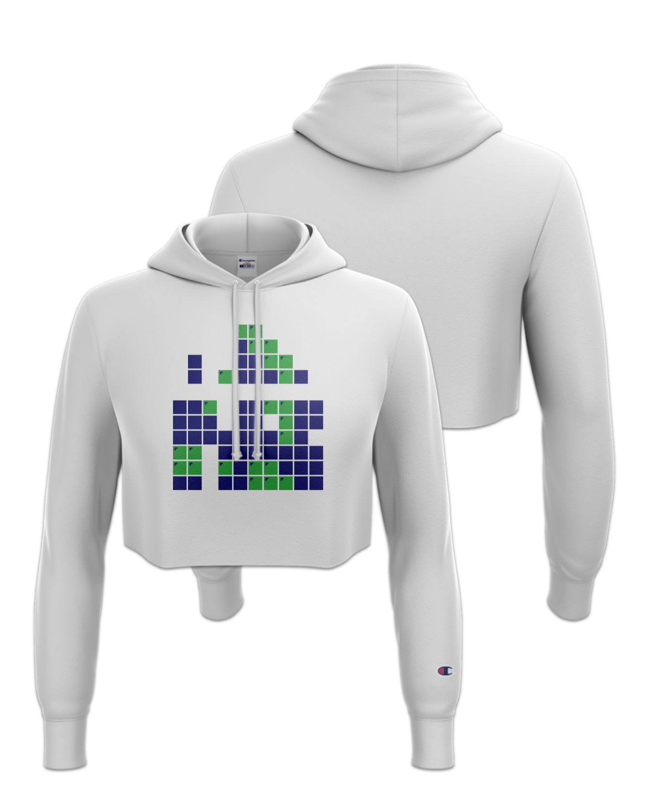 Rendered product preview, stack