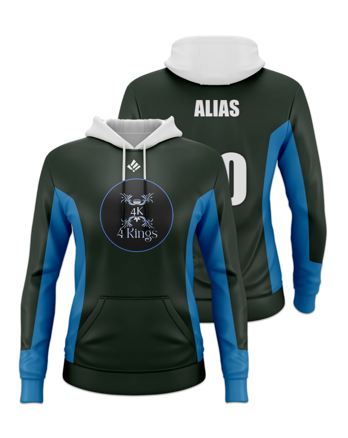 Rendered product preview, stack