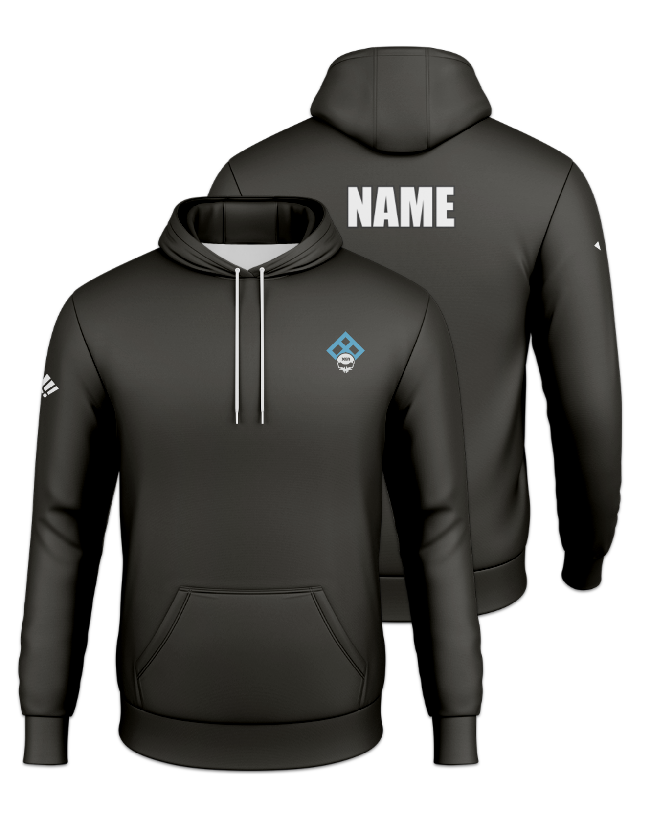 Rendered product preview, stack