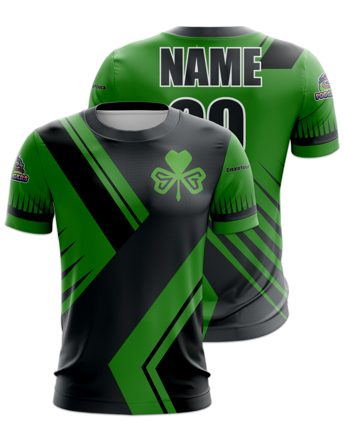 Rendered product preview, stack