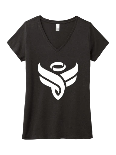 District Women's Perfect Tri V-Neck Tee preview, front