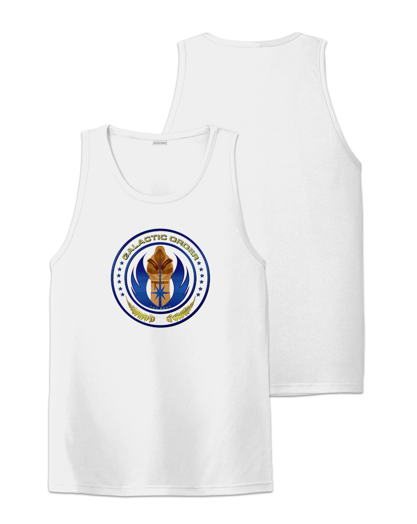 Rendered product preview, stack