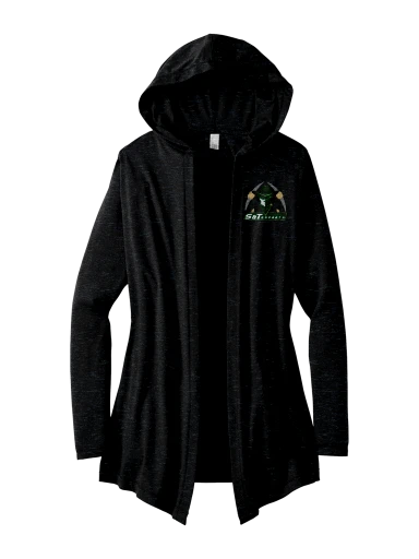 Women's Perfect Tri Hooded Cardigan preview, front